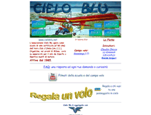 Tablet Screenshot of cieloblu.net